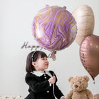 Shiny marble foil backdrop for events