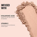 OG Beauty Compact Powder matte finish in compact case with built-in mirror