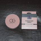OG Beauty Java Compact Powder showing powder surface texture