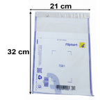 Tear resistant courier bags with pocket for documents