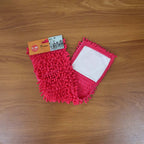 Microfiber chenille mop refill pad used for cleaning tiles and wooden floors