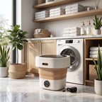 Compact washing machine for hostels, camping and travel