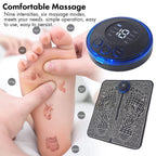 Wired controller unit for adjusting EMS Foot Massage Mat intensity settings