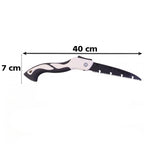 Garden cutting tools with ergonomic non-slip handles