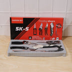 5 in 1 garden cutting tool set with pruning saw, shears and secateurs