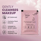 Portable personal hygiene wipes carried on the go