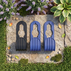 Plastic pipe holder brackets for coiling and hanging hoses
