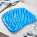 Egg sitter cushion to reduce pressure on hips and legs
