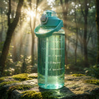 Lifestyle image of 2 litre sports water bottle being carried outdoors