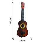 Ukulele guitar size chart showing dimensions to help beginners