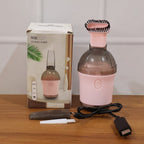 Mini vacuum cleaner in use on various surfaces
