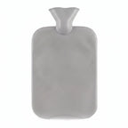 Small hot water bottle on white background