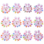 Mini Claw Hair Clips – 120-Piece Pastel Bear Set for Girls