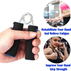 Sturdy hand grip exerciser for gym and home workouts