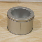 Round metal box daily use