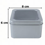 Storage tin design view