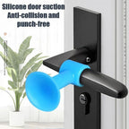 Safety bumper wall protector preventing damage from door handle impact