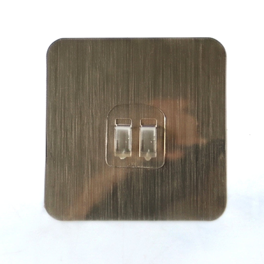 Versatile self-adhesive wall hook on a clean white background.