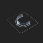 Plastic adhesive wall hook for daily use in multiple spaces