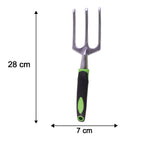 Sturdy 3 prong hand fork for beds, pots and vegetable patches