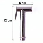 Bathroom with installed brass Shattaf health faucet