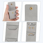 4 pocket travel roll bag for necklaces, bracelets and studs