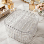 Jewellery storage box white bg
