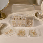 Acrylic jewellery box white bg