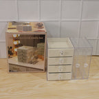 Multi compartment acrylic jewellery box for home and gifting