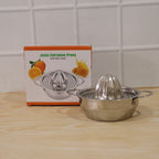 Manual citrus juicer daily use