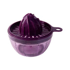 Compact plastic mini manual juicer ideal for kitchen use