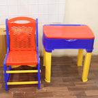 2 piece kids study table and chair set for reading and writing