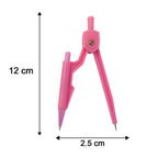 Size comparison of kids stationery set