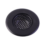 Sink hole filter basket for trapping food particles