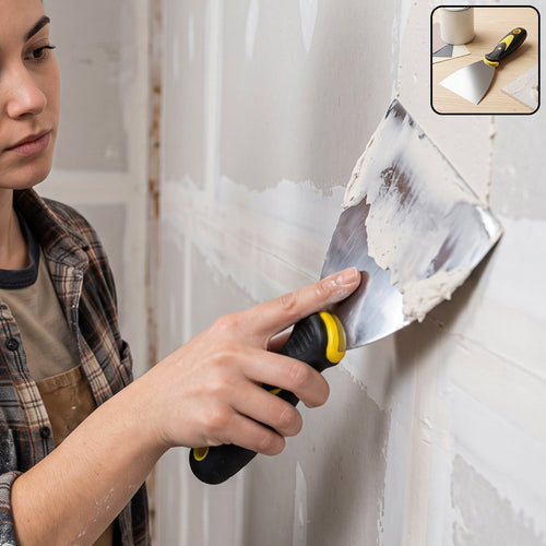 100mm stainless steel putty knife