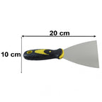 Scraper handle comfortable grip