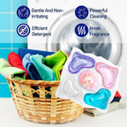 Pack of 10 multi-action Laundry Detergent Pods for daily wash