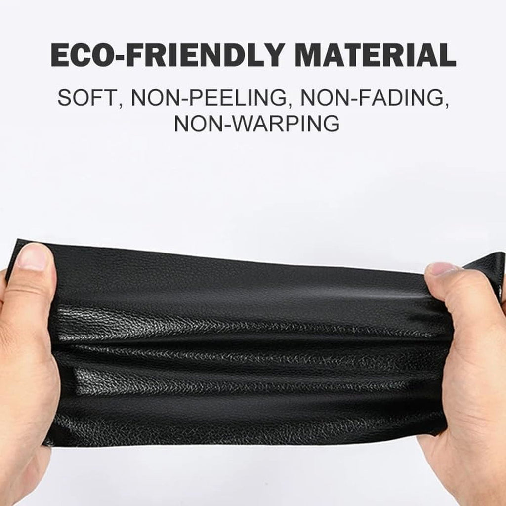 Durable leather mending tape for upholstery and car interiors