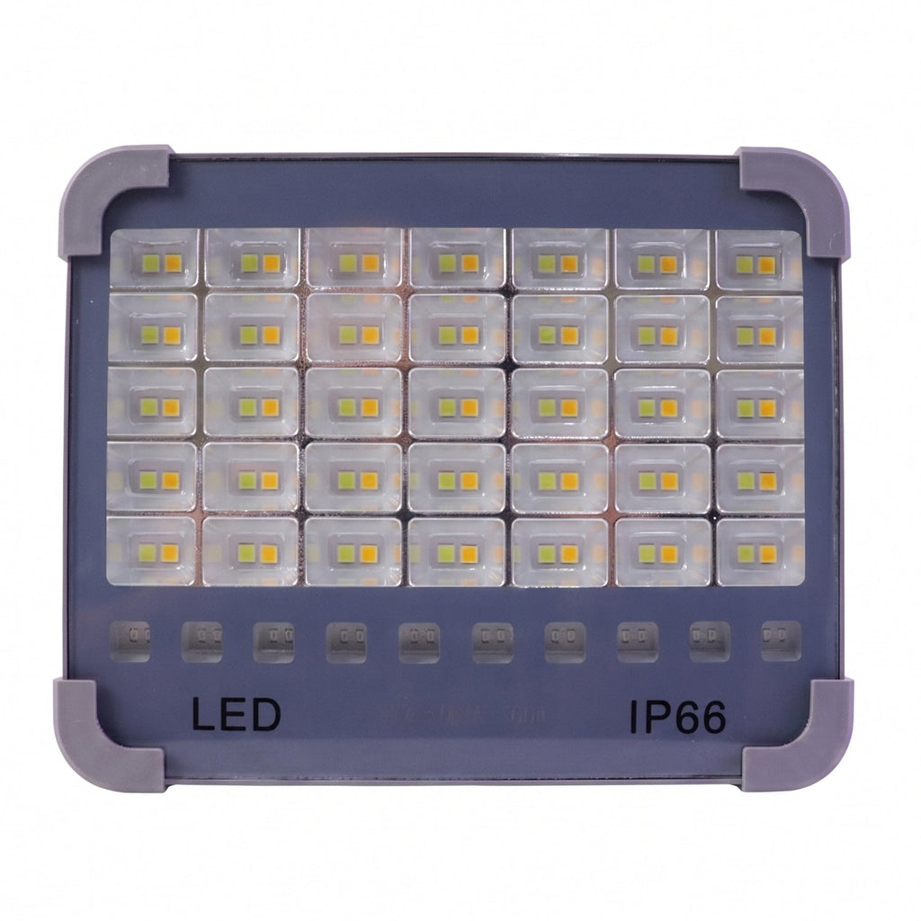 Solar flood light design view
