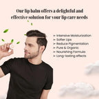 In'lief creamy lip balm providing natural nourishment and moisture