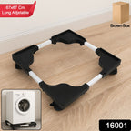 Heavy-duty appliance stand perfect for washing machines and refrigerators