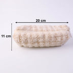 Elegant multipurpose zipper pouch ideal for travel and home organization
