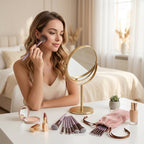 Soft synthetic bristles brushes