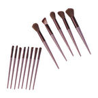 Makeup brushes design view