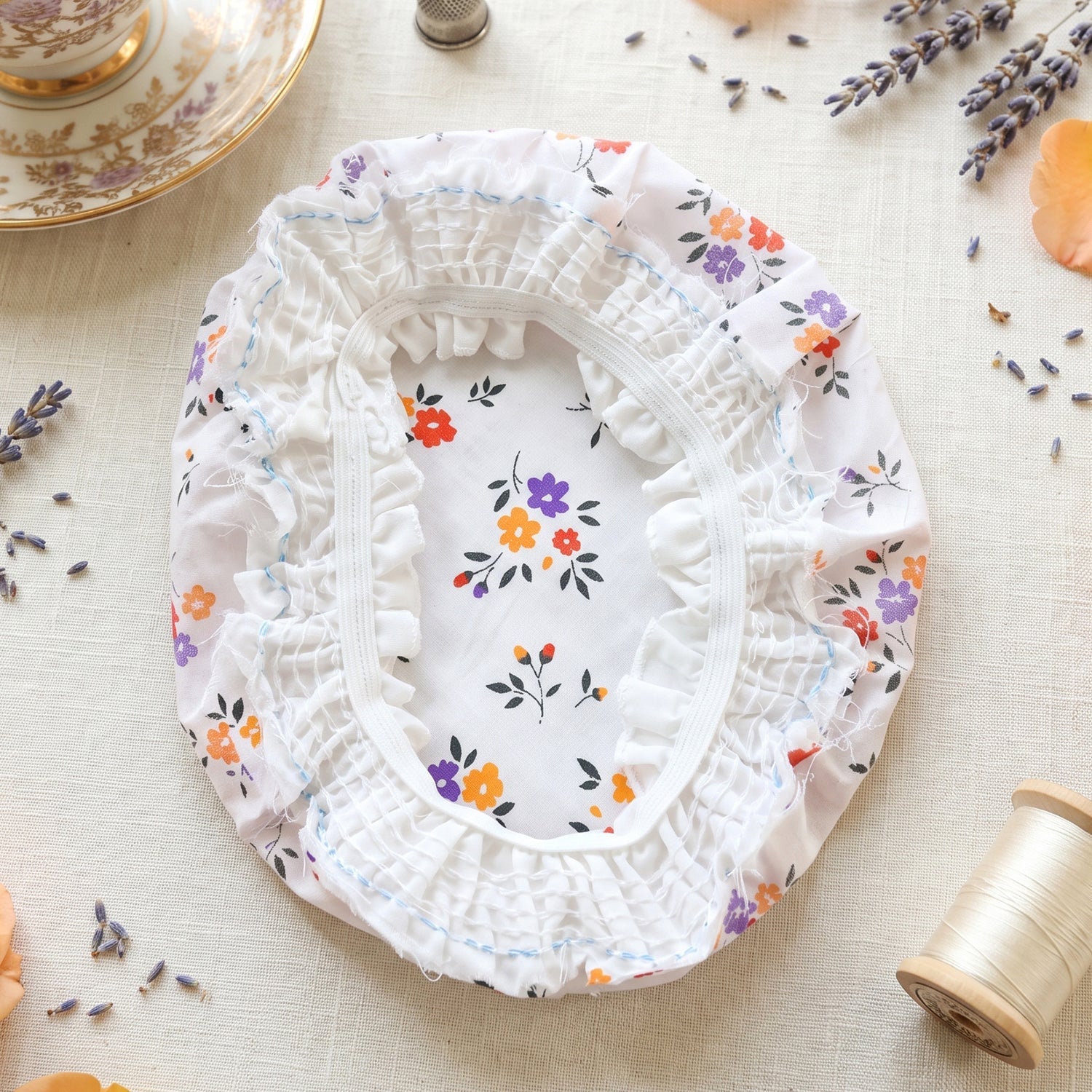 Cotton Matka Cover – Elasticated, Dust & Insect Protection