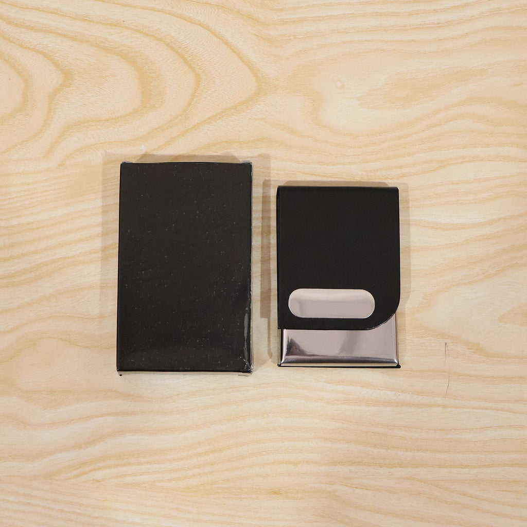 Business Card Holder – Premium Leather Finish with Steel Case