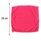 Absorbent microfibre wipes for cars, home and kitchen