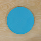 Top view of non-slip plastic serving tray for microwave
