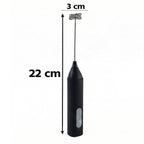 Cordless milk frother wand for creamy coffee foam at home