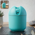 Portable USB mini air humidifier releasing cool mist for home or travel